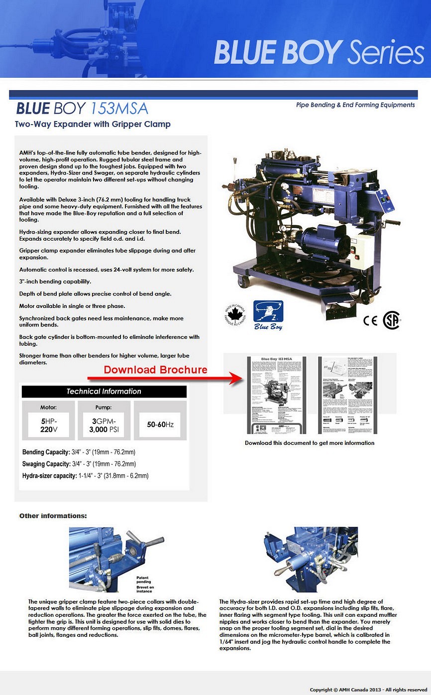 Blue Boy Pipe Bender Blue Boy Pipe Bender