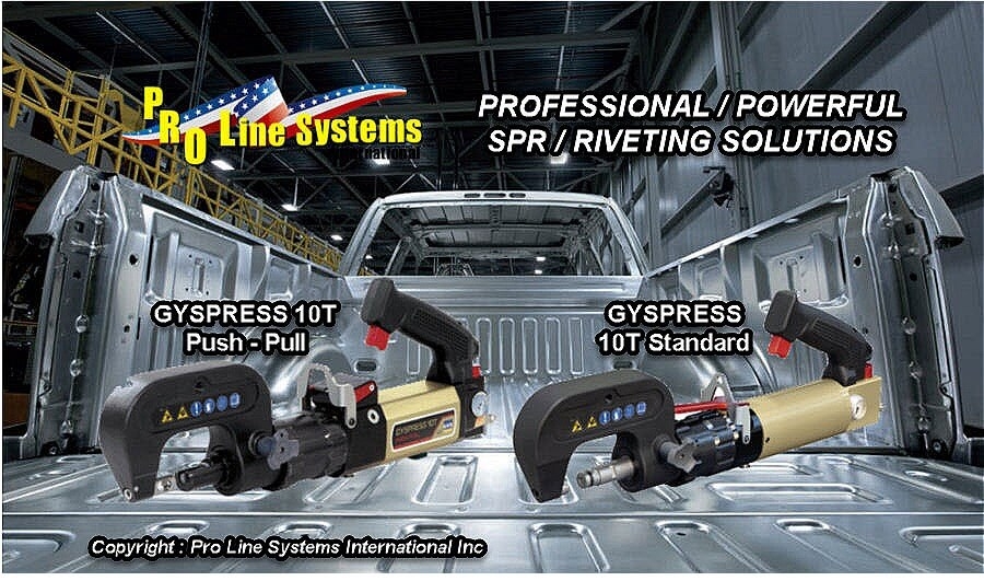 GYSPRESS 10T Self Piercing Rivet Gun With Push Pull Operation