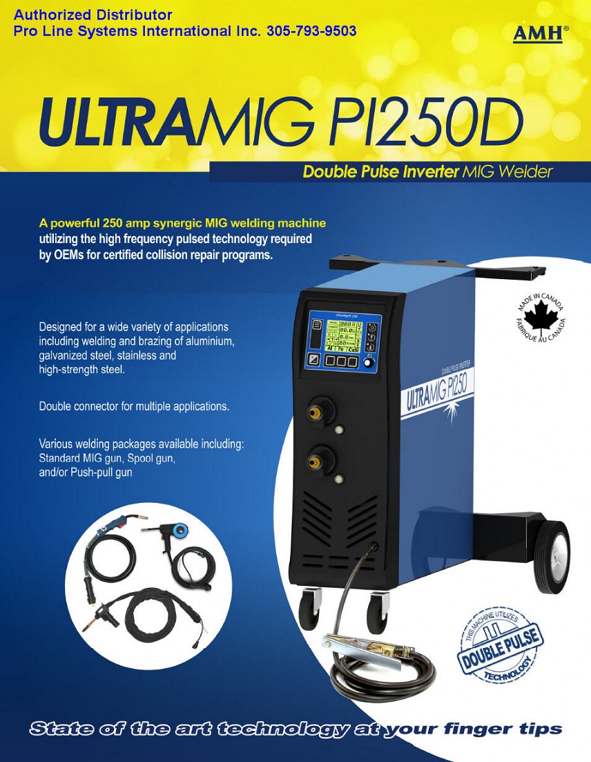 Aluminum Pulse Mig Welder Pro Line Systems International Inc Auto Body Shop Equipment