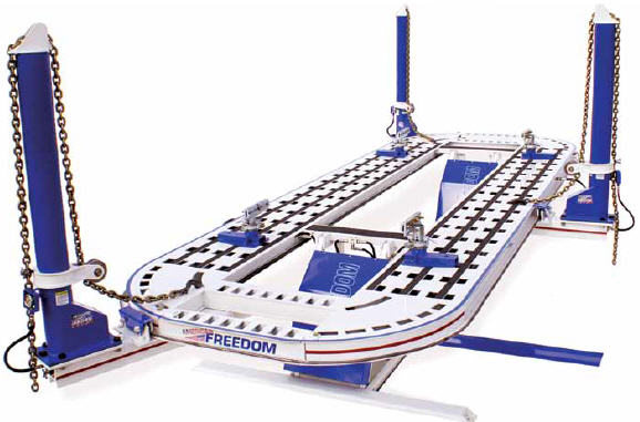 Auto Body Frame Puller American Freedom Frame Machine