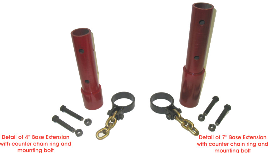 Extension Tubes Chief Frame Vise Clamp Height Extensions