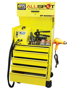 aluminum repair machine aluspot df-900dxe workstation