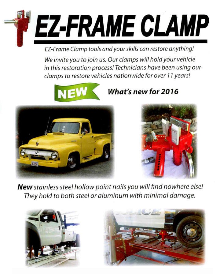 EZ Frame Clamp New For 2016 EZ Frame Clamp New 2016 Brochure