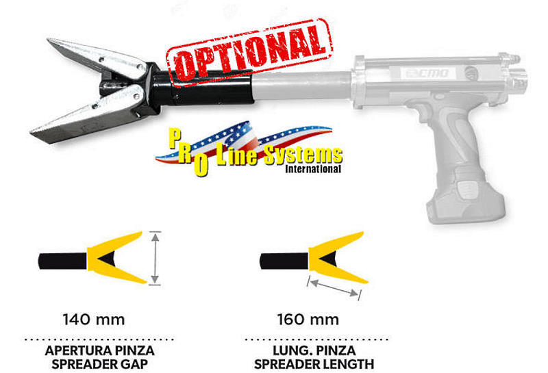 spreader accessory electro power optional spreader attachment