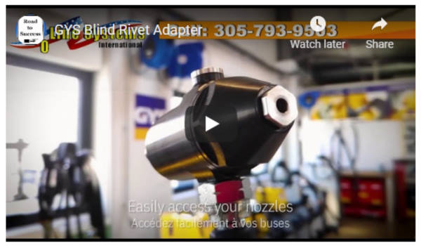 GYSPRESS Flexible 600mm Blind Rivet Attachment for rivet guns