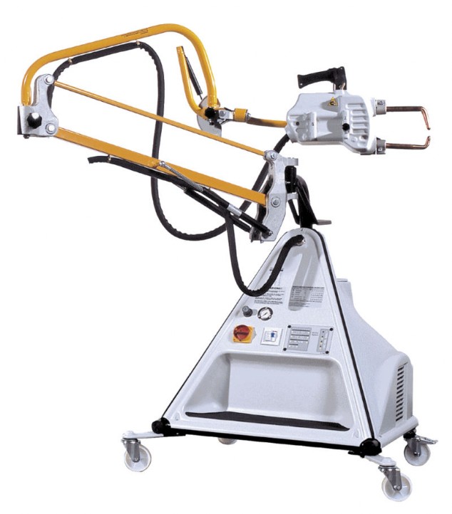Punto Plus Spot Welder Punto Plus Spot Welder Articulated Arm Extended