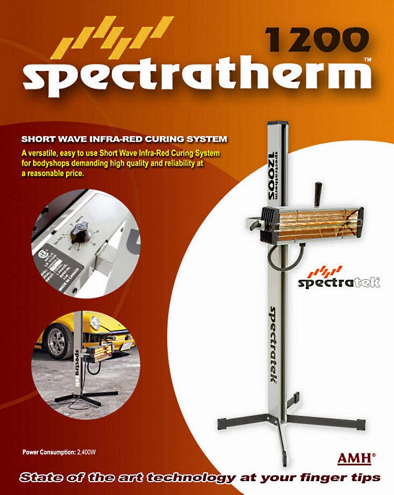 Spectratherm Paint Curing Lamp Spectratek 1200 Heat Lamp