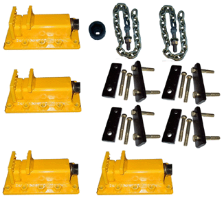 frame holding frame anchor for car o liner