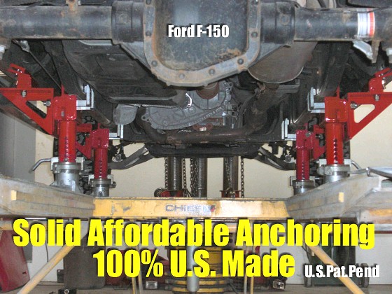 ez clamp on chief frame rack EZ Clamp set up on fordf-150