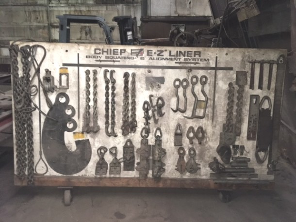 ez liner clamps Chief S21 Clamp and accessory board