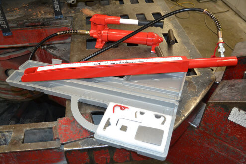 Rail Saver Auto Body Frame Rail Repair Tool